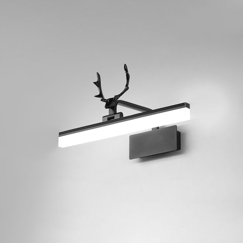 Metal Wall Lighting Fixture Minimalist LED Wall Mount Light Fixture for Bathroom