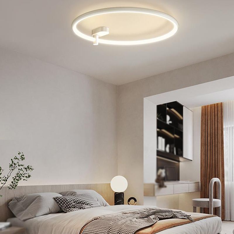 Modern Flush Mount Lighting White LED Ceiling Light for Kitchen