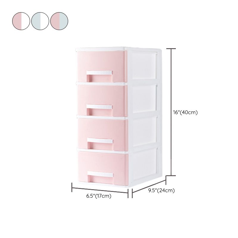 Contemporary Lateral Filing Cabinet Plastic Home or Office File Cabinet with Drawers