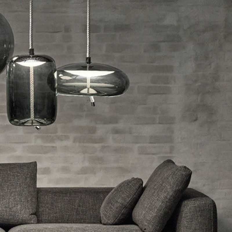 Modern Simplicity Glass Pendant Light Ceiling Lighting Fixture for Living Room