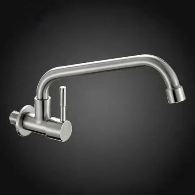 Modern Stainless Steel One Handle Pot Filler Low Profile Filler