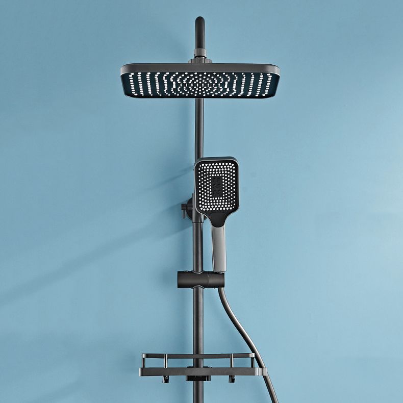 Modern Shower System Wall Mounted Spot Resist Shower System with Hand Shower