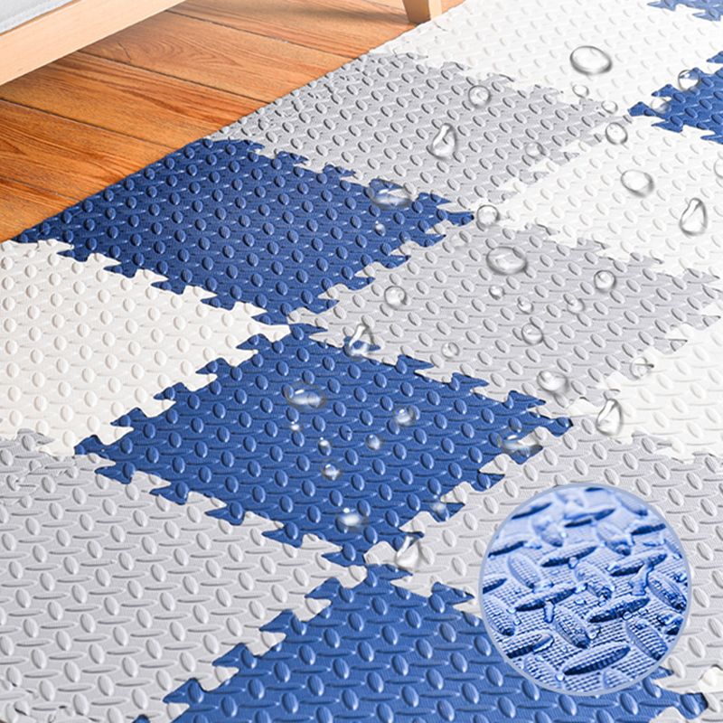 Non-Skid Level Loop Carpet Tile Multi-Color Interlocking Bedroom Carpet Tiles