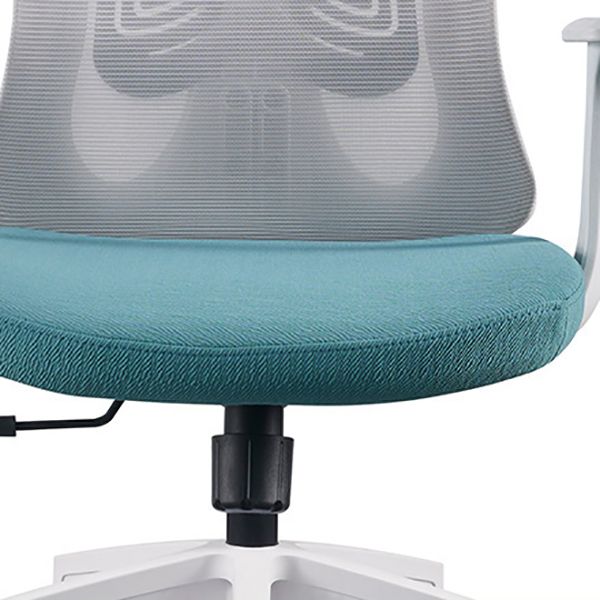 Modern Fixed Arms Office Chair Adjustable Seat Height No Distressing Ergonomic Desk Chair