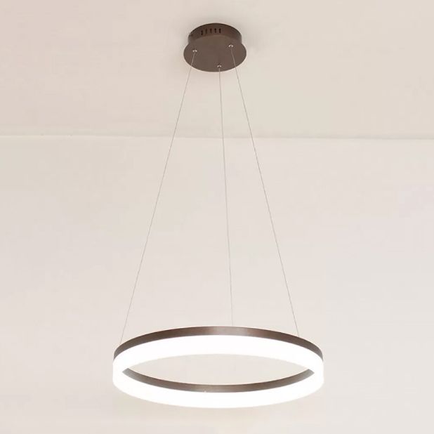 Simple Pendant Lighting Fixture Modern Style LED Hanging Chandelier