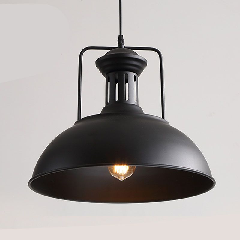 1 Light Ceiling Pendant Creative Industrial Style Metal Pendant for Restaurant