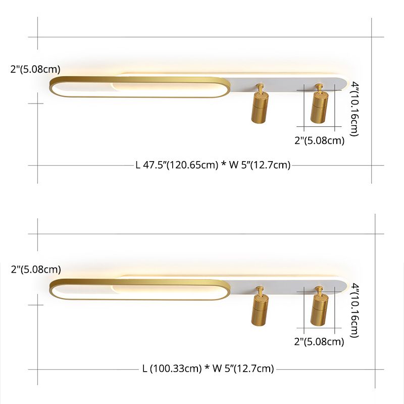 Industrial Flush Mount Light LED Lighting Lineare Flush Monte Lighting Tiered Flush Monte Light in Bedroom o Cloakroom