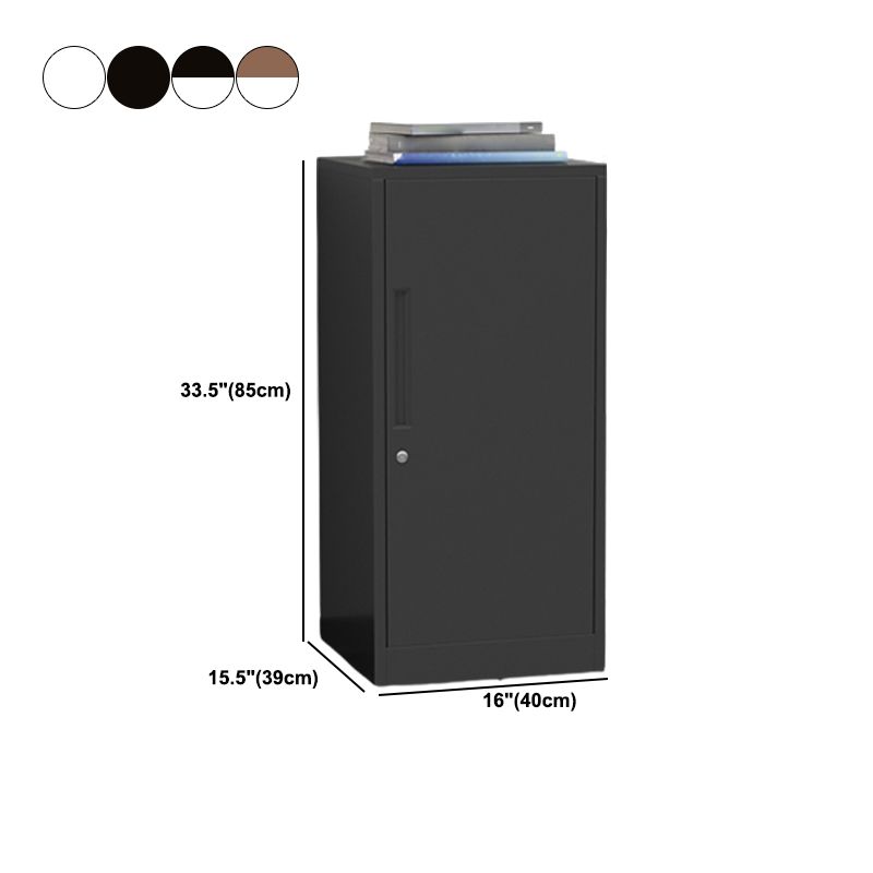 Steel Filing Cabinet Vertical File Cabinet with Lock and Storage