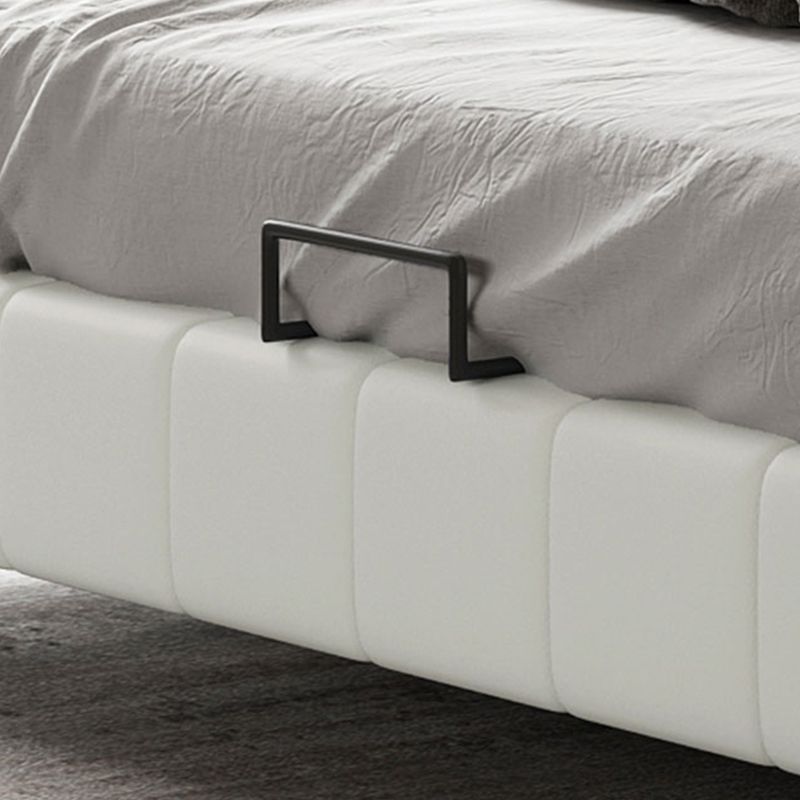 Modern White Platform Bed Frame Mattress Included Platform Bed