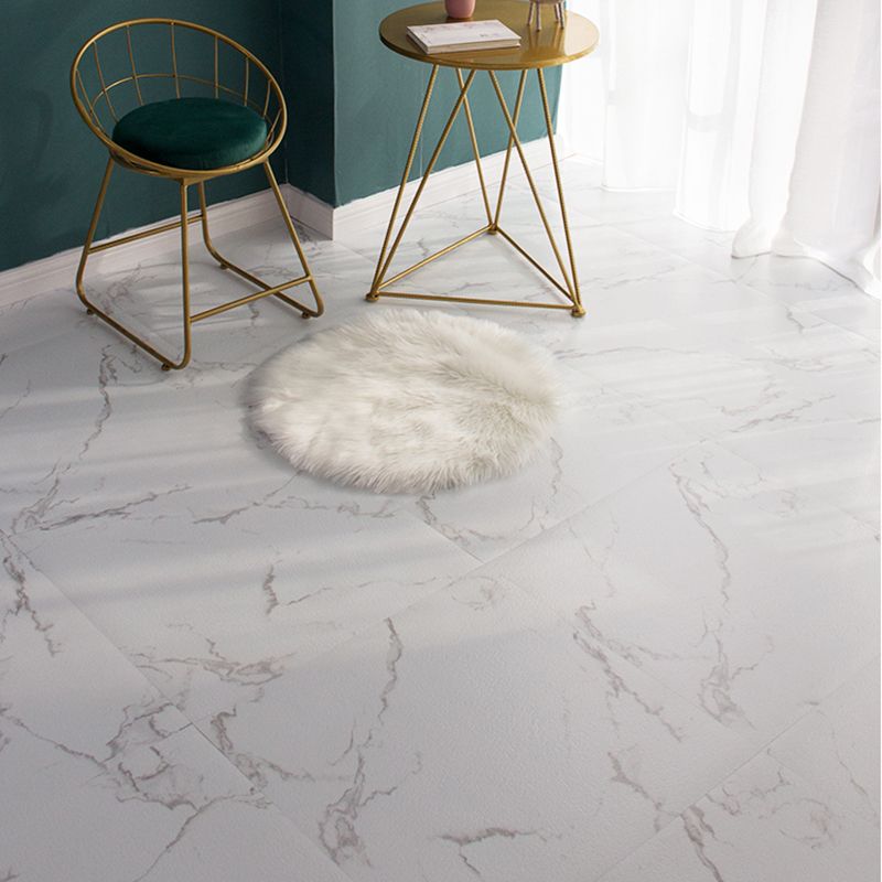 Modern Indoor Vinyl Flooring Marble Print Peel and Stick Vinyl Flooring