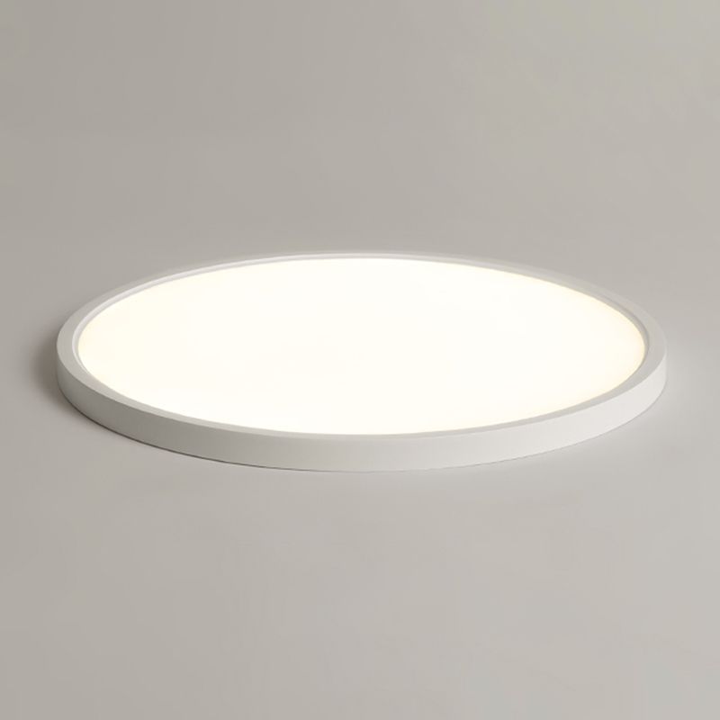 Round Flush Mount Light Modern Minimalist Flush Mount Ceiling Lamp for Living Room