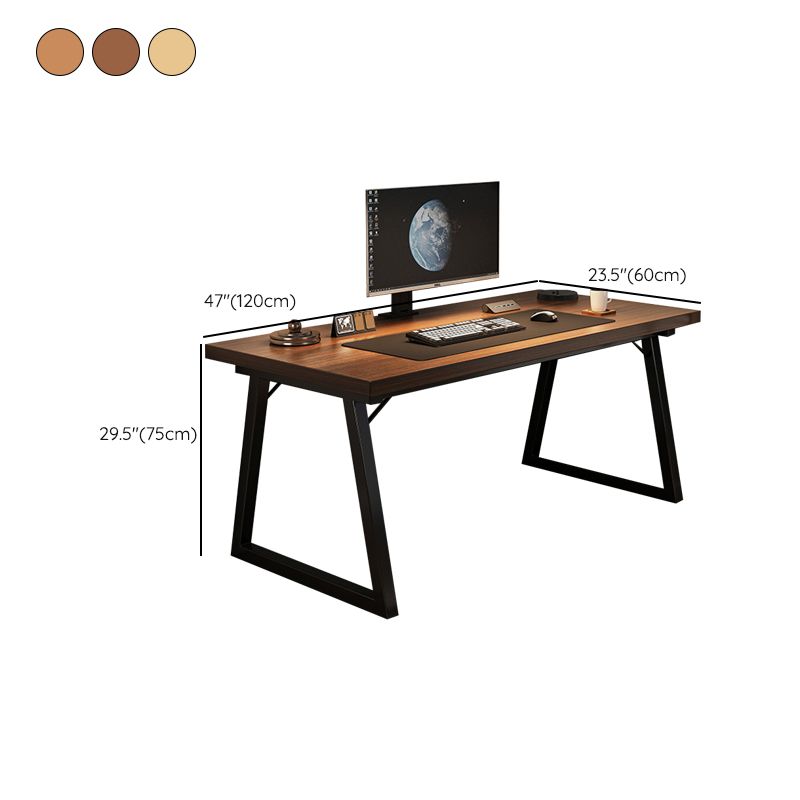 Contemporary Writing Desk Rectangular Computer Desk for Dormitory