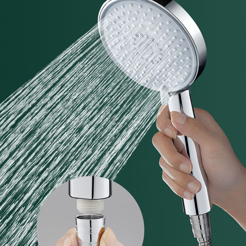 Rain Fall Handheld Shower Head High Flow 3-Spray Patterns Wall-Mount Showerhead