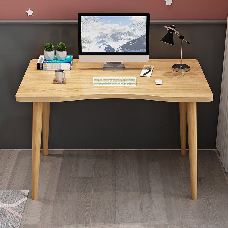 Modern Home Writing Desk Freeform Artificial Wood Bedroom Office Desk