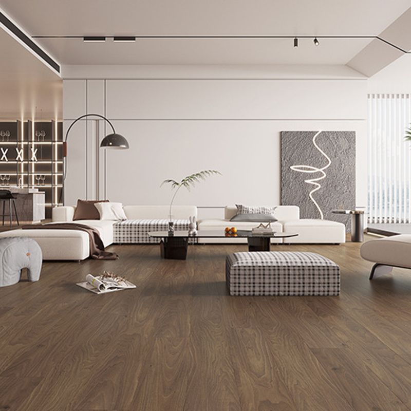 Pine Wood Laminate Rectangular Click Lock Scratch Resistant Indoor Modern Laminate Floor