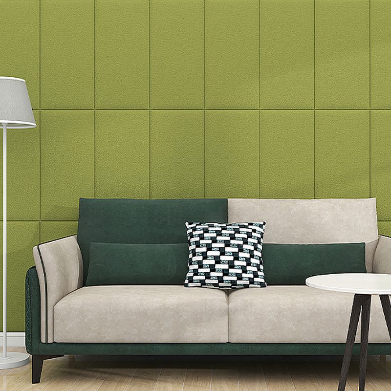 Modern Style Wall Paneling Peel and Stick Wall Paneling with Upholstered