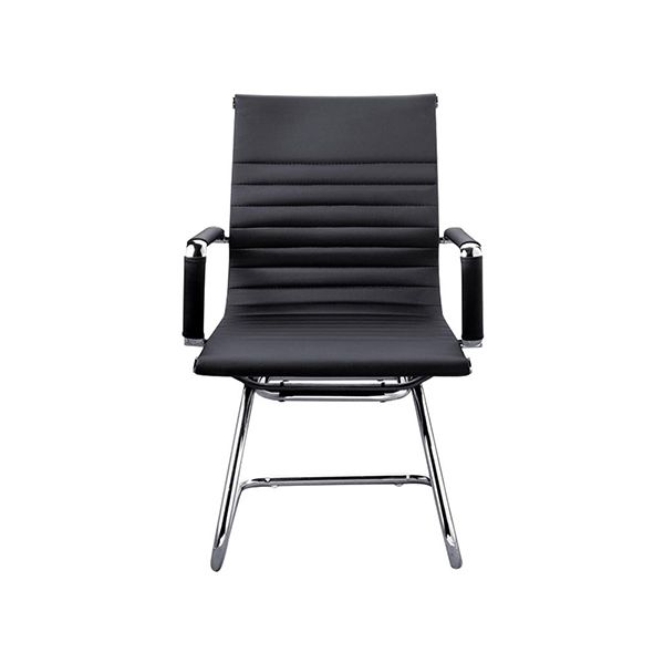 Contemporary PU Computer Chair No Wheels No Distressing Office Chair