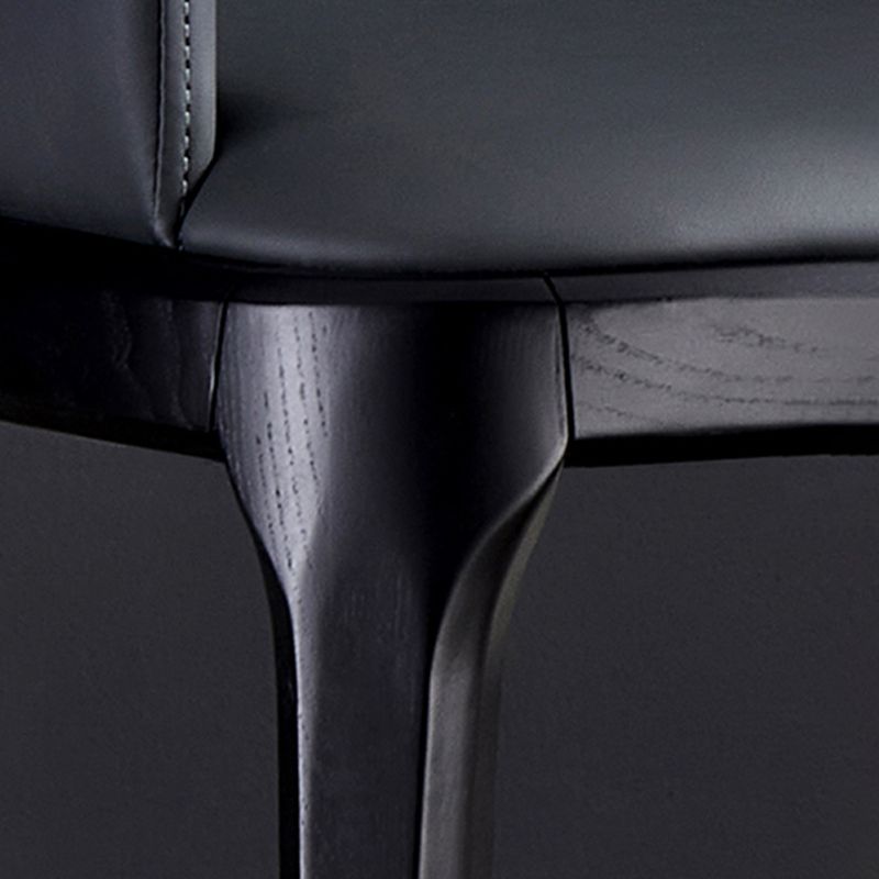 Modern Side Dining Chairs Faux Leather Dining Chairs for Kitchen