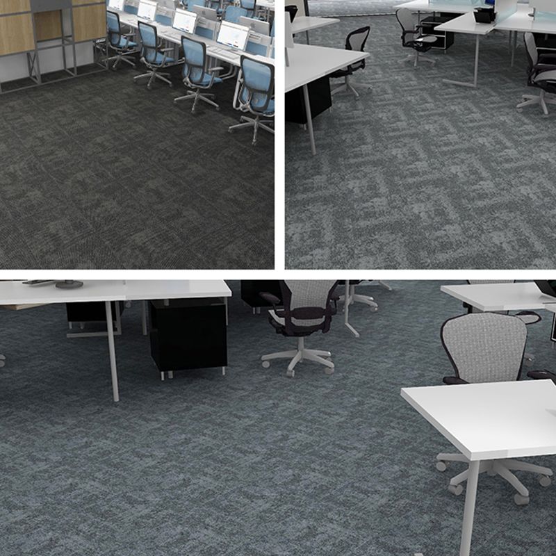 Simple Nylon Carpet Tile Office Meeting Room Stitching Carpet Floor Tile