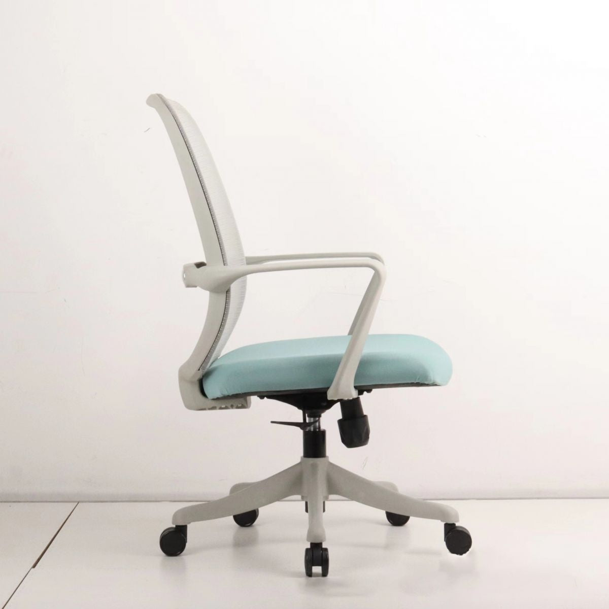 Ergonomic Mesh Desk Chair Contemporary Home Office Fixed Arms Office Chair