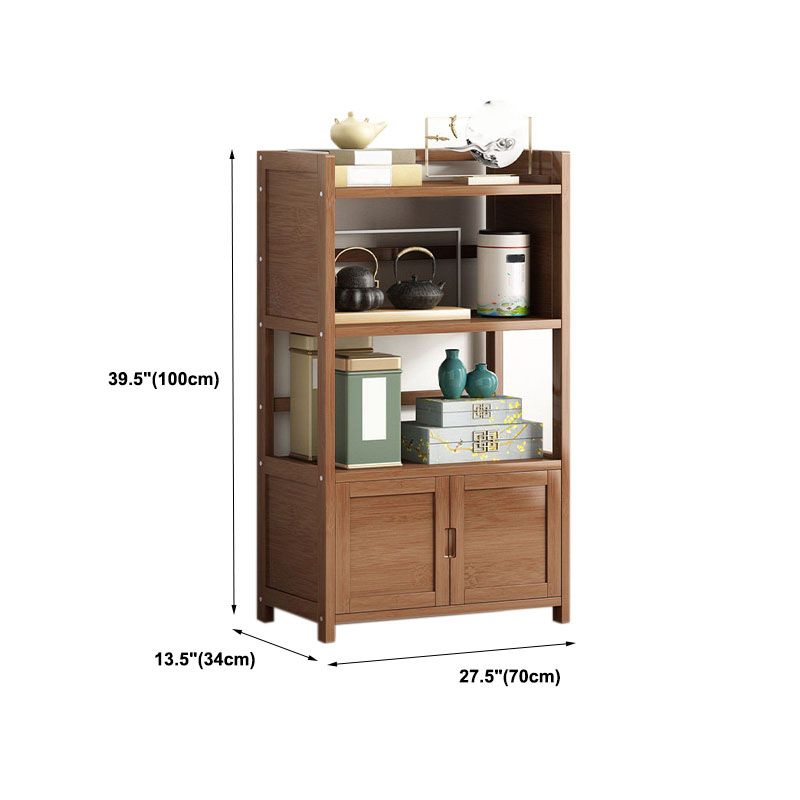 Contemporary Side Board Engineered Wood with Door Sideboard for Dining Room