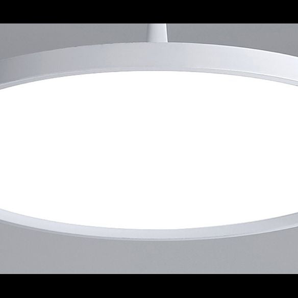 Ultrahin acrylique pendentif minimalisme minimalisme lampe à suspension LED ronde pour le bureau