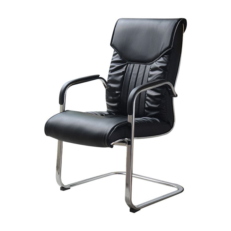 22" Wide Contemporary Executive Chair No Wheels Managers Chair