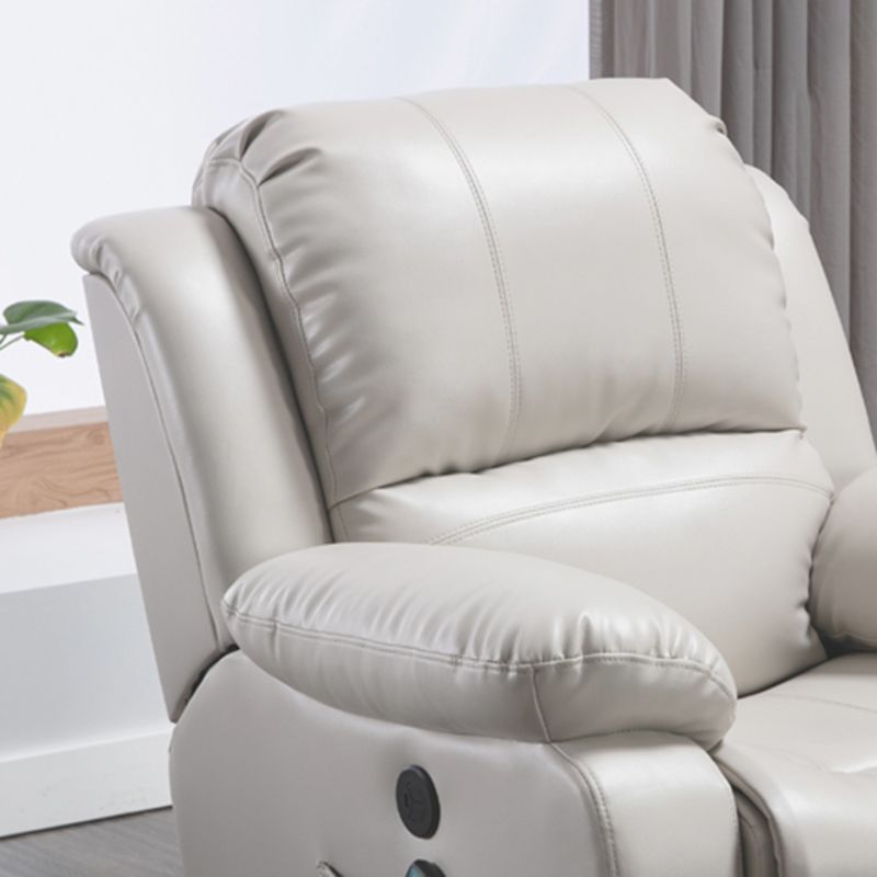 Traditional Standard Recliner Metal Indoor Swiveling Manual-Push Botton