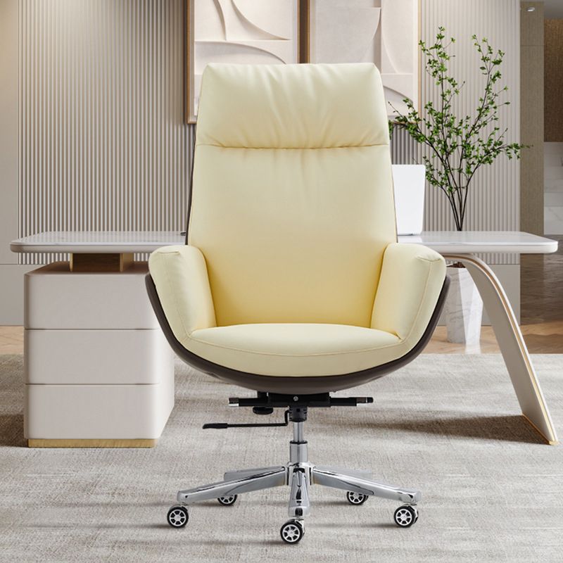 26" Wide Contemporary Managers Chair Leather Executive Chair