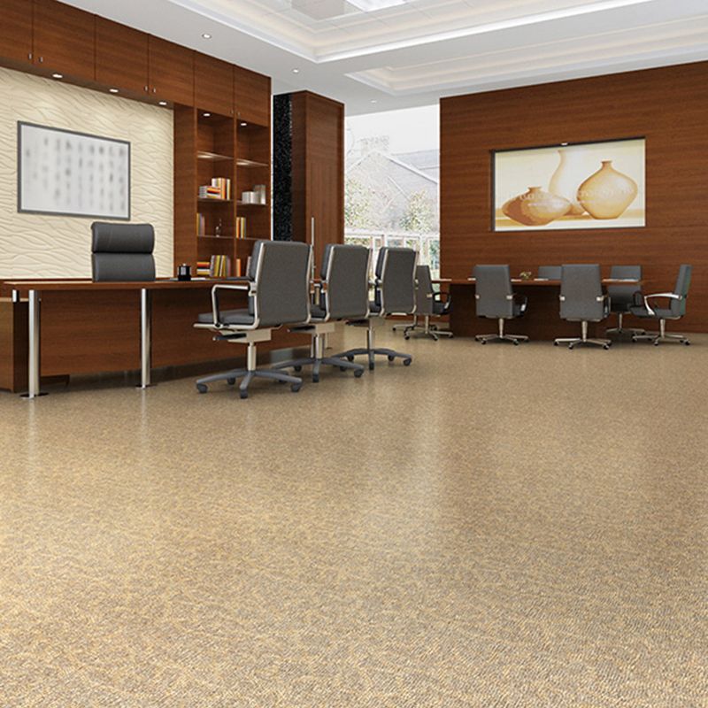 Rectangle PVC Flooring Peel and Stick Low Gloss Stone Look Vinyl Flooring