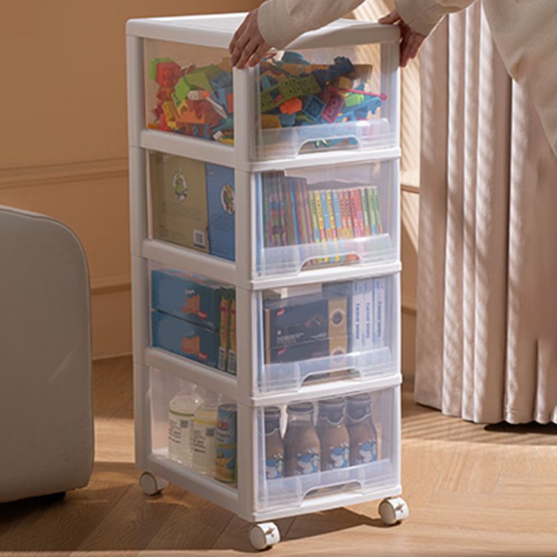 Modern Plastic Filing Cabinet Drawers Storage File Cabinet for Office