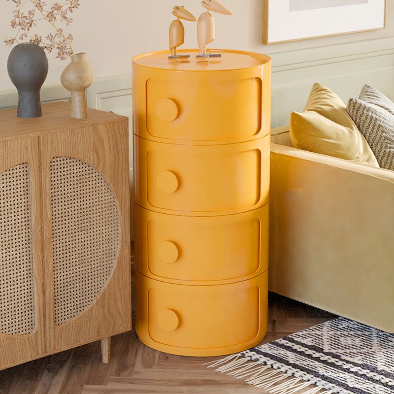 Modern Creative Bedside Cabinet Plastic Nightstand for Living Room