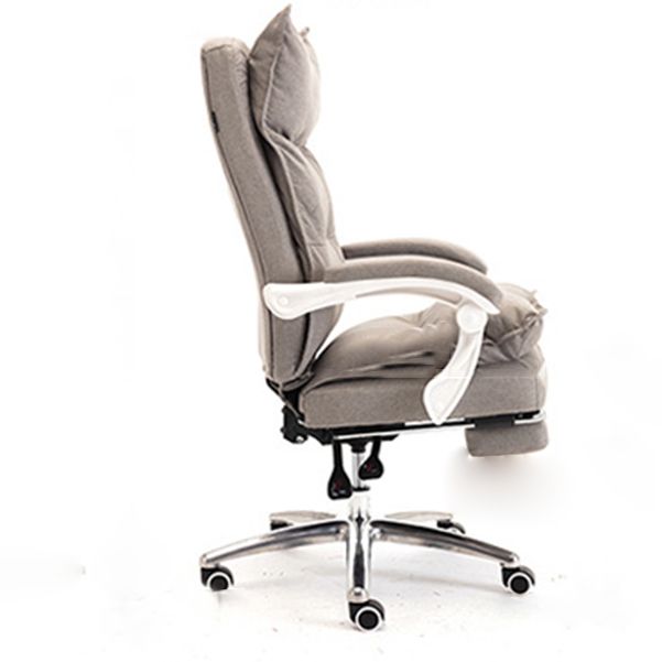 Executive Swivel Office Chair with Padded Arms Modern Task Chair with Wheels