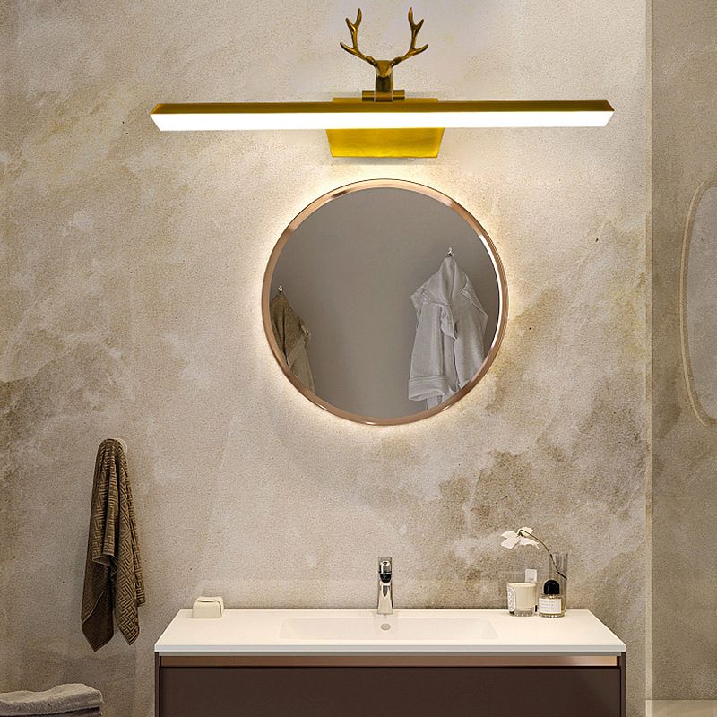 Lámpara de espejo LED moderno de estilo de baño de estilo de baño moderno