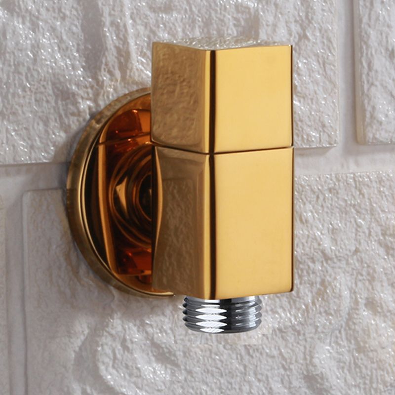 Industrial Wall Mounted Bathroom Faucet Knob Handle Brass Faucet