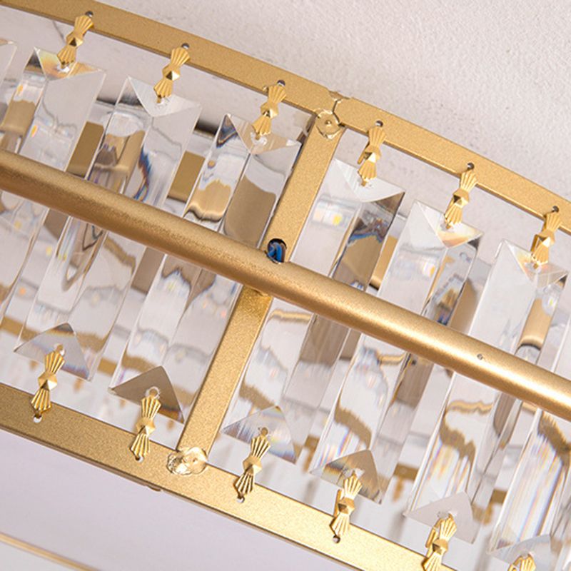 Modern Geometric Ceiling Light Crystal Multiple-Light Flush Ceiling Lights