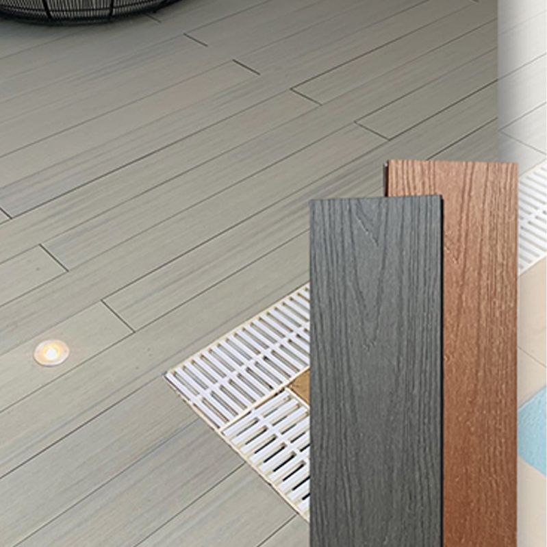 Co-extrusion Wood Flooring Modern Style Non-slip Rectangle Flooring