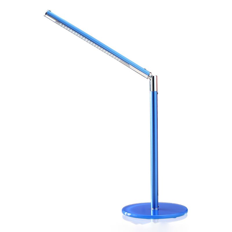 1 Light Linear Table Light Contemporary Metal Night Table Lamps for Study Room