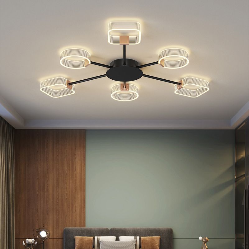 Flush Mount Ceiling Light Modern Fixture Flush Mount Lamp for Dining Room