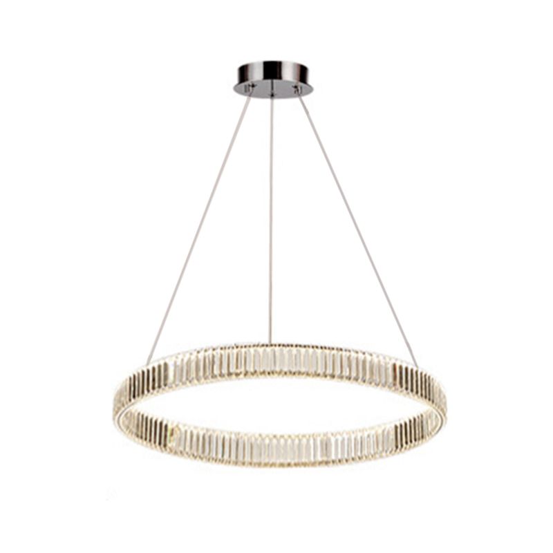 Lumière moderne de luxe de luxe en cristal LED PENDANT LEU