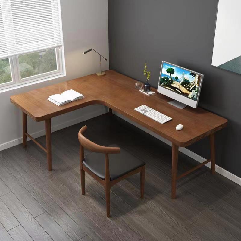 Home and Office Minimalist Office Desk L-Shaped Modern Writing Desk