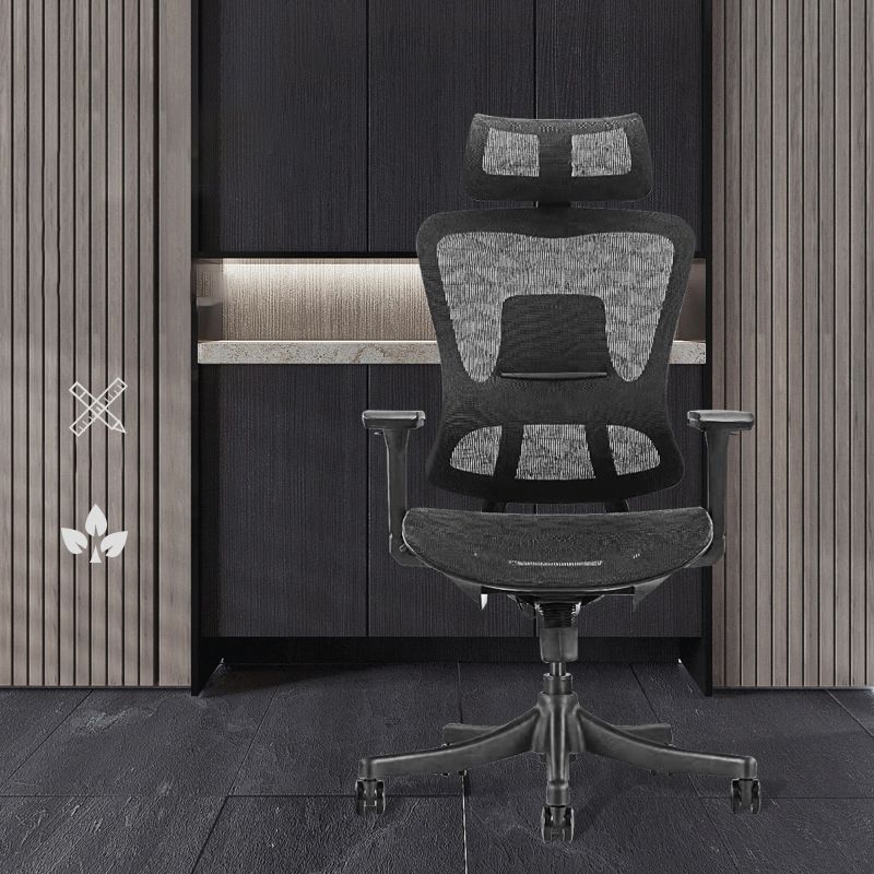 Contemporary Mesh Task Chair with Wheels Ergonomic Swivel Computer Desk Chair