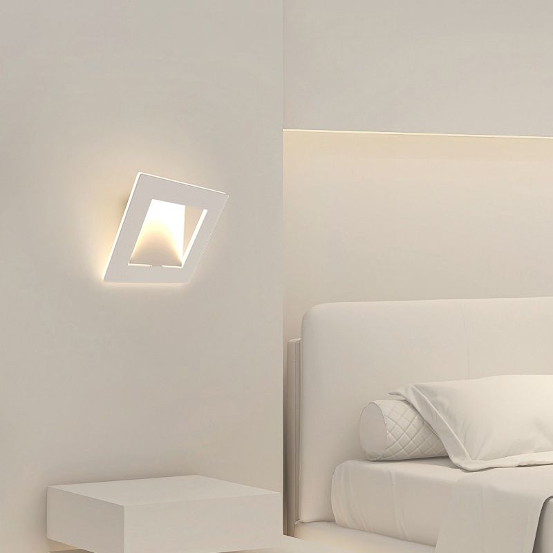 Contemporary Bath Vanity Lighting LED White Wall Light for Bathroom