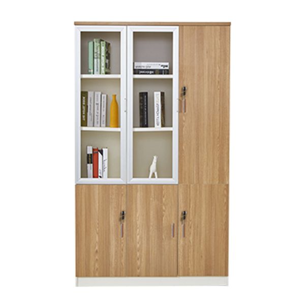 Traditional File Cabinets Solid Wood Vertical File Cabinet with Key Lock Office