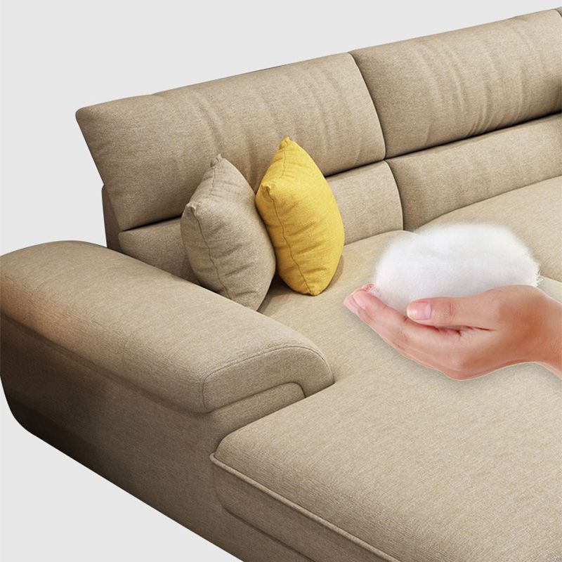 Sezione di cuscini rimovibili casuali 37,4 "divano braccio superiore cuscino H con 4 cuscini