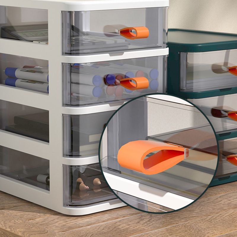 Modern Acrylic Cabinet Drawers File Cabinet for Home or Office