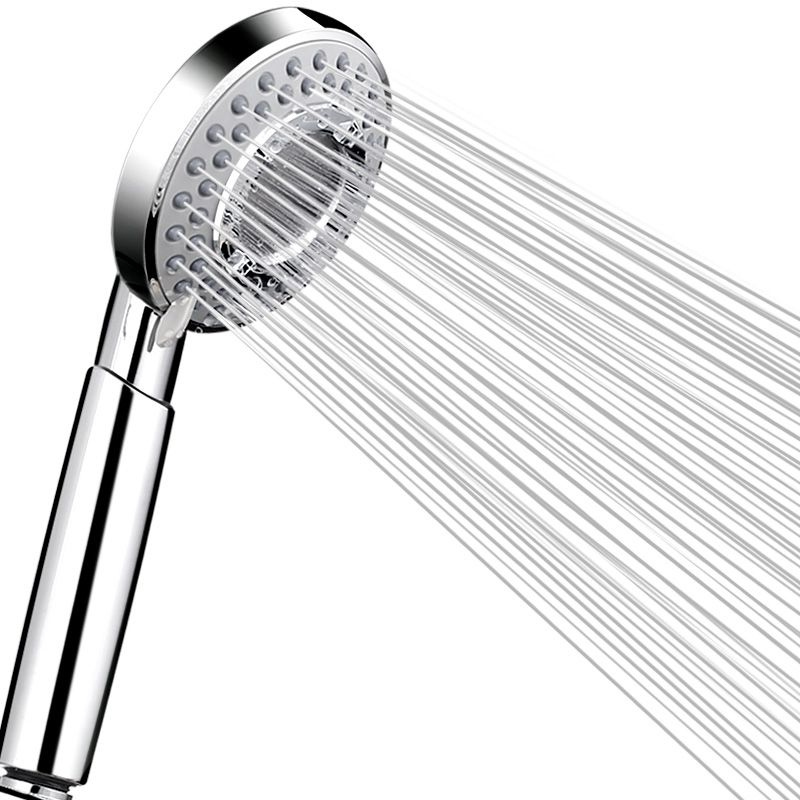 Modern Showerhead Adjustable Spray Pattern Round Shower Head