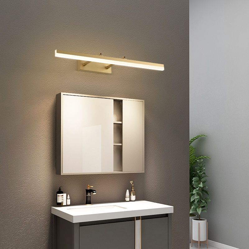 LED Wall Mounted Vanity Lights with Adjustable Armfor Bathroom Powder Room