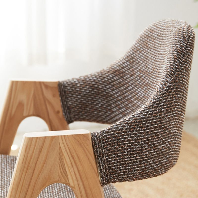 Kitchen Chairs Modern Solid Wood Armless Chairs for Dining Room