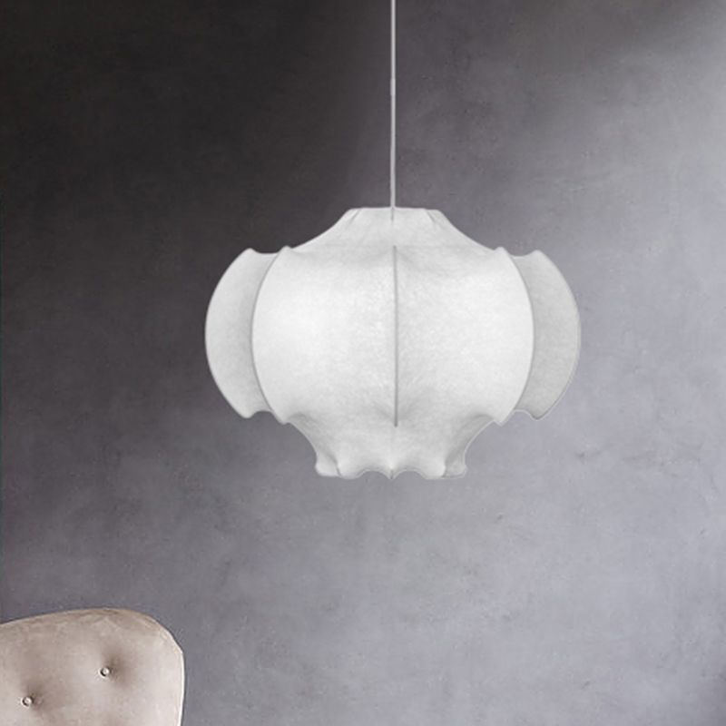 Cloud Hanging Lamp Simplicity Glass 1 Light Pink/Yellow/Blue Hanging Ceiling Light